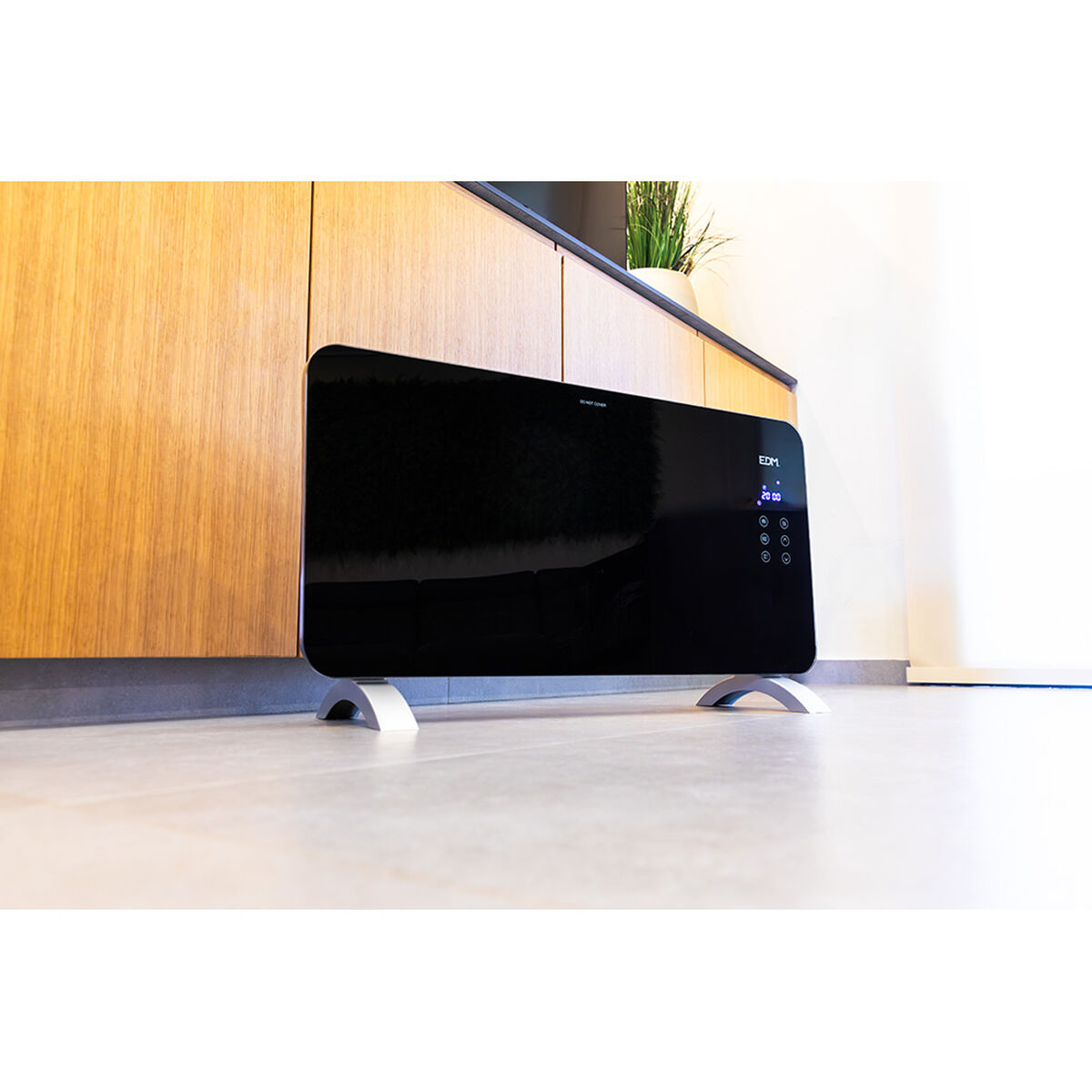 Värmeelement Digitalt EDM 07183 07183 Svart 2000 W - finns hos Aktivcamping