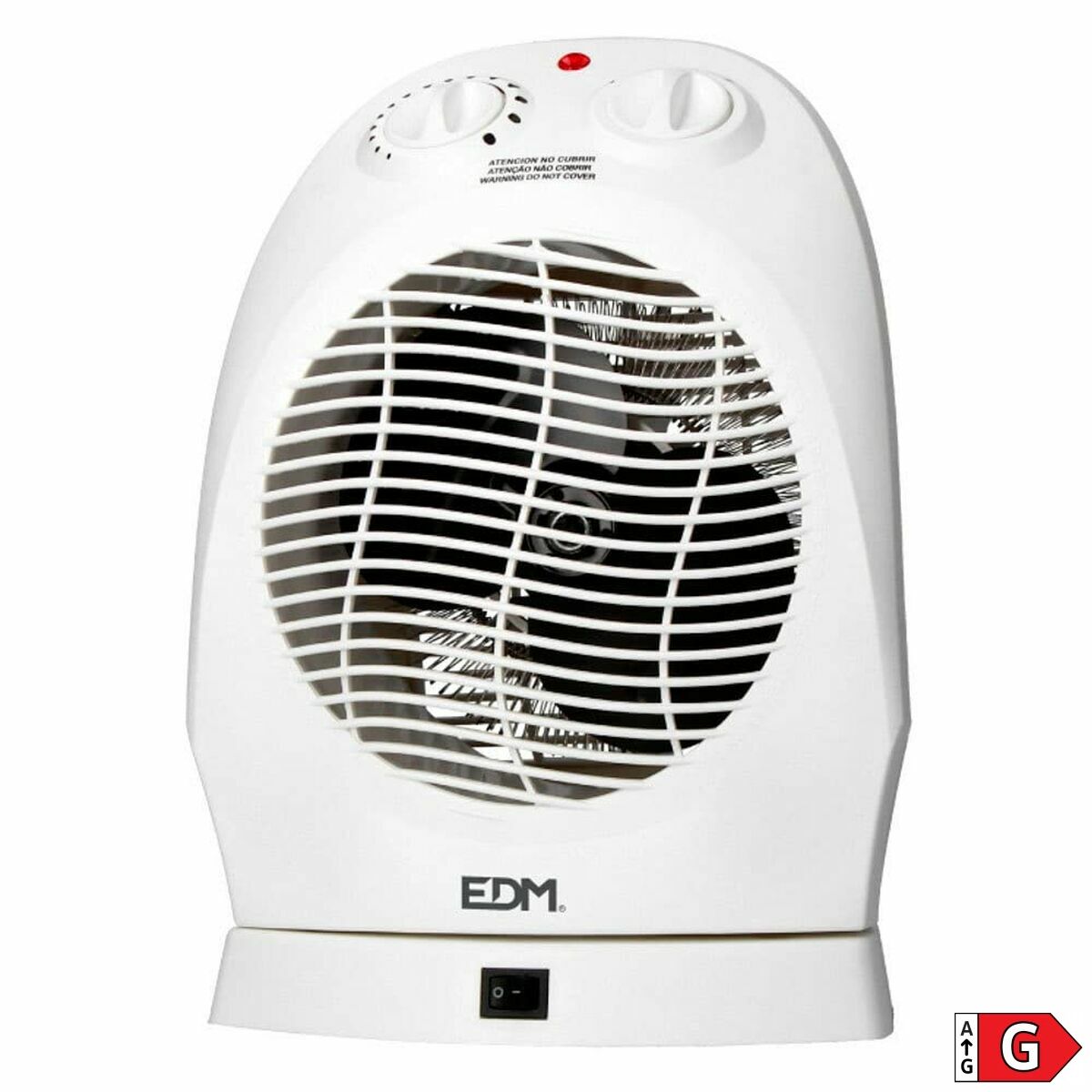 Värmeelement EDM 07202 07202 Vit 1000-2000 W 1000 - 2000 W finns hos Aktivcamping