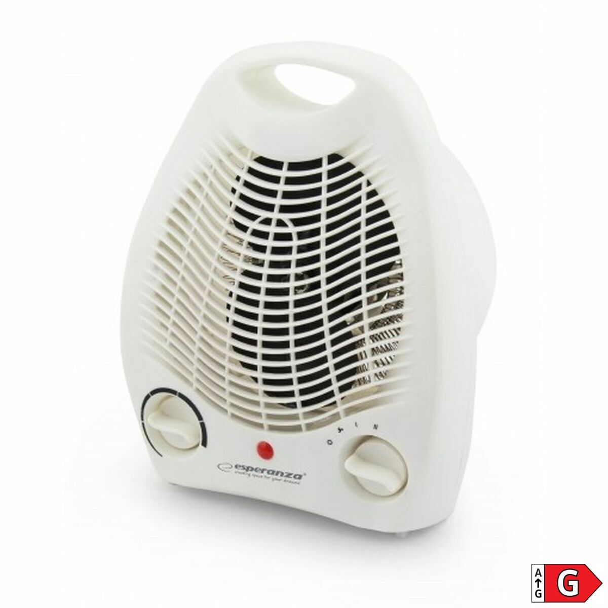 Värmeelement Esperanza EHH001 Vit 2000 W finns hos Aktivcamping