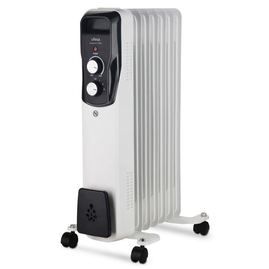 Värmeelement UFESA ANTARES Vit 1500 W Med hjul finns hos Aktivcamping