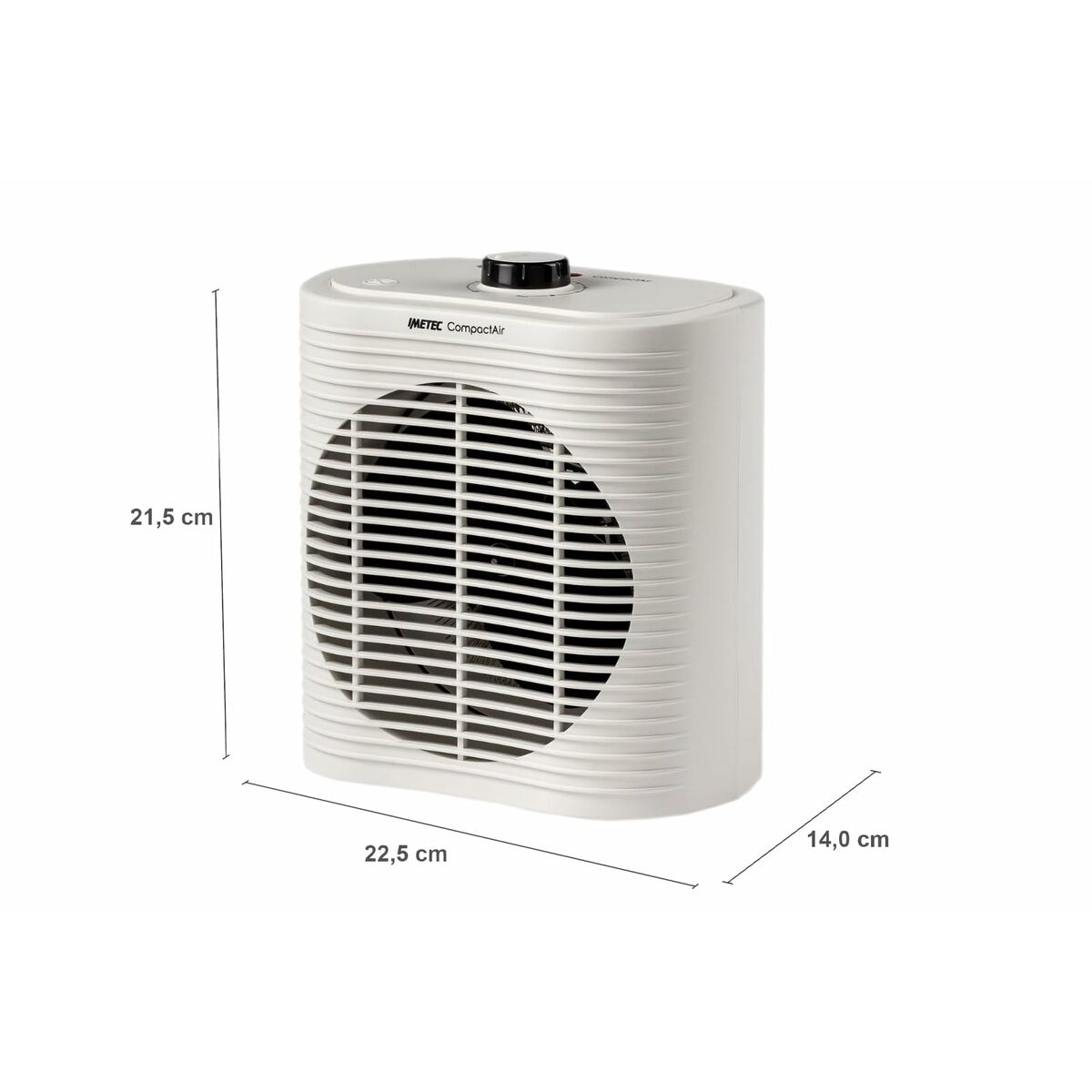 Värmefläkt IMETEC 4032 COMPACT Vit 2000 W finns hos Aktivcamping