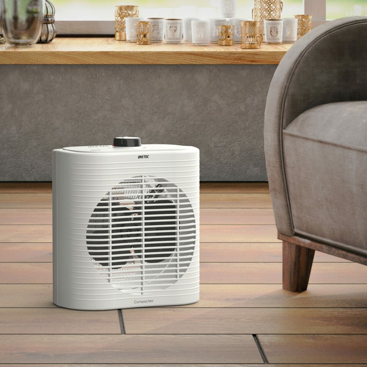 Värmefläkt IMETEC 4032 COMPACT Vit 2000 W finns hos Aktivcamping