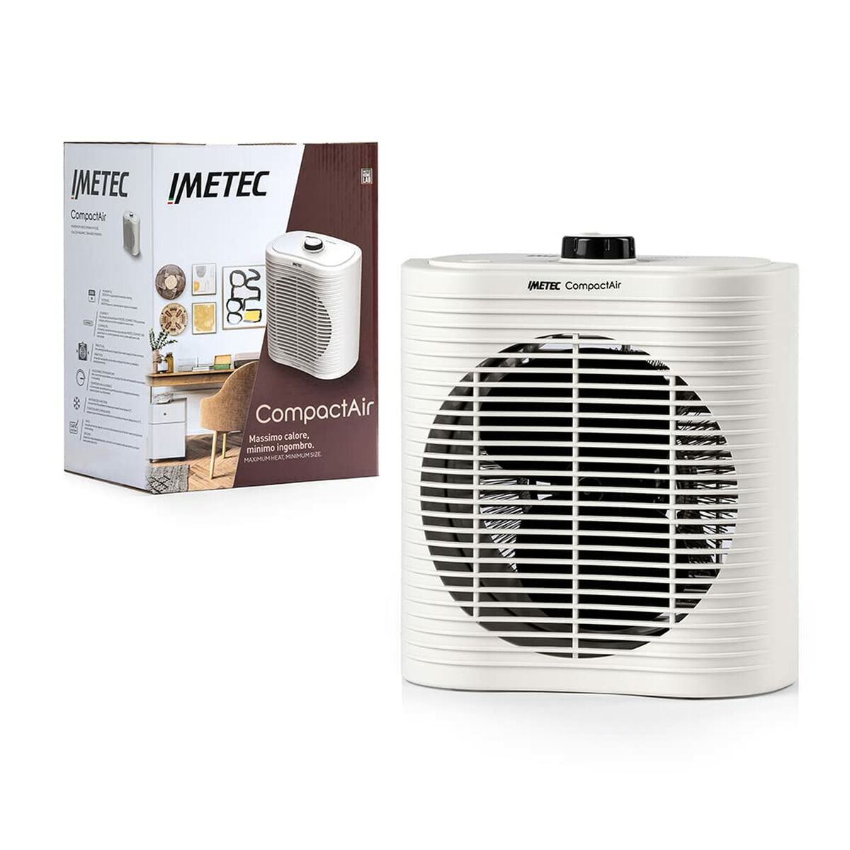 Värmefläkt IMETEC 4032 COMPACT Vit 2000 W finns hos Aktivcamping