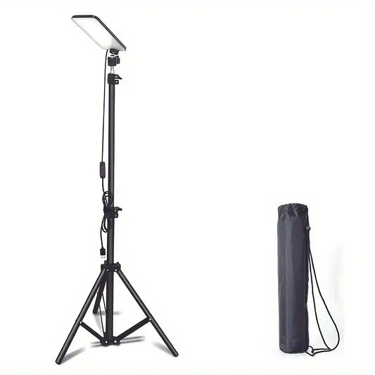 Black Matte Portable Outdoor Camping Lamp with USB Charging-0