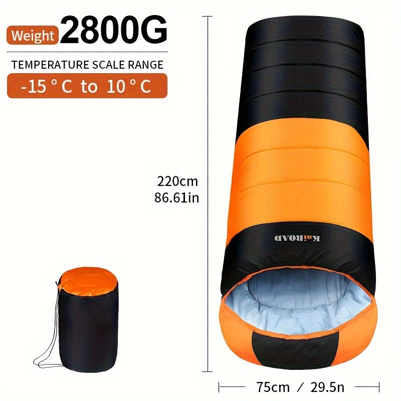 Sovsäck för Vintercamping King Size Varm och Bekväm