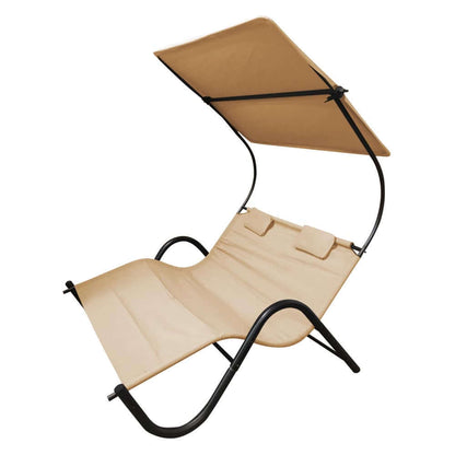 Tvåsits solsäng DELUX med ergonomisk design finns hos Aktivcamping