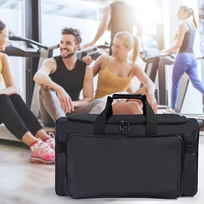 Duffelväska Black Neon Green Durable Sports Gym Bag