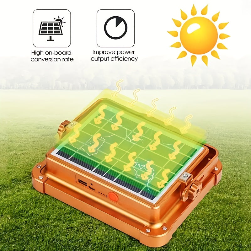 Handheld Outdoor LED Solar Lamp 5 Brightness Levels
