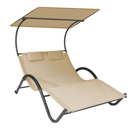Tvåsits solsäng DELUX med ergonomisk design finns hos Aktivcamping
