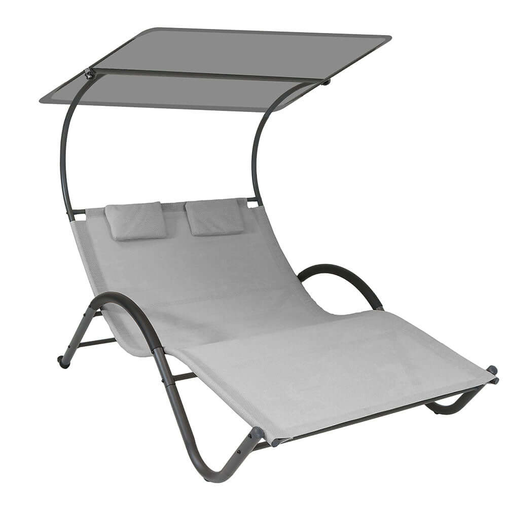 2-sits DELUX solsäng ergonomisk utomhusmöbel finns hos Aktivcamping
