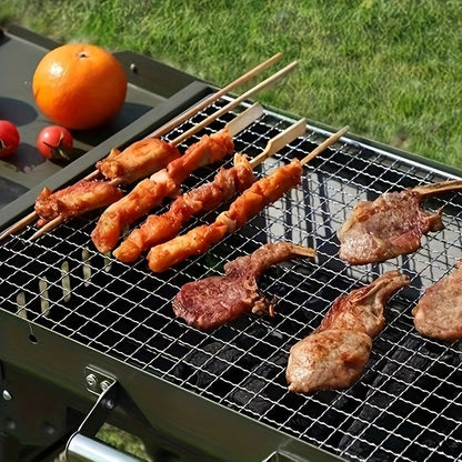 Outdoor Folding Charcoal Grill BBQ Rack-4