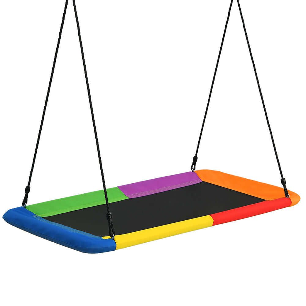 Färgglad Gunga 150x80cm Justerbart Rep 150kg Belastning finns hos Aktivcamping