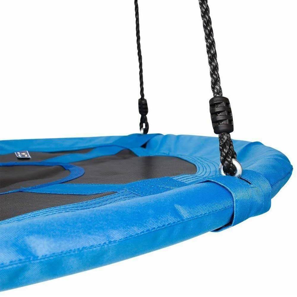 Gunga 110 cm Blå Justerbart Rep Metallram finns hos Aktivcamping