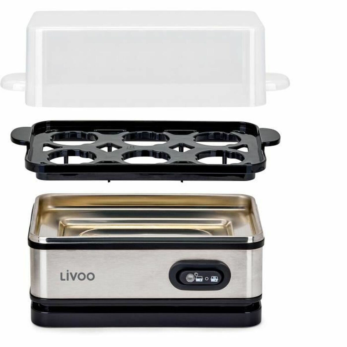 Äggkokare Livoo DOC290 Stål 400 W finns hos Aktivcamping