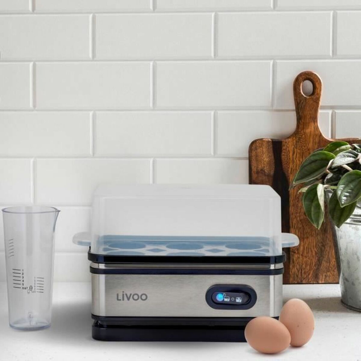 Äggkokare Livoo DOC290 Stål 400 W finns hos Aktivcamping