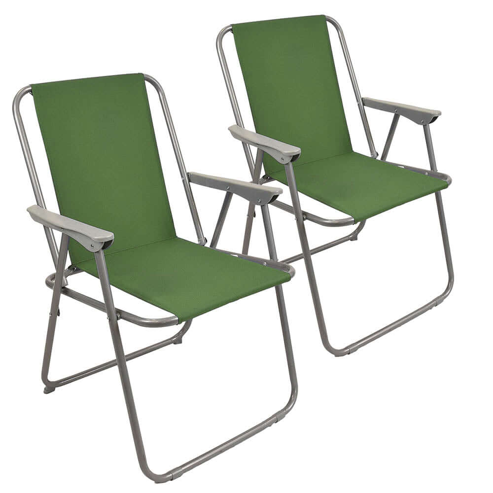Campingstol 2-pack med Armstöd max 80 kg finns hos Aktivcamping