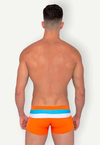 Badbyxor - Peach Beach Trunks ROOFTOP finns hos Aktivcamping