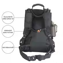Taktisk Militär Ryggsäck 60L Nylon Svart Robust