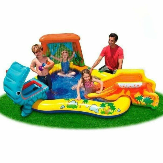 Uppblåsbar plaskpool för barn Intex 57444 (249 x 191 x 109 cm) - 216L