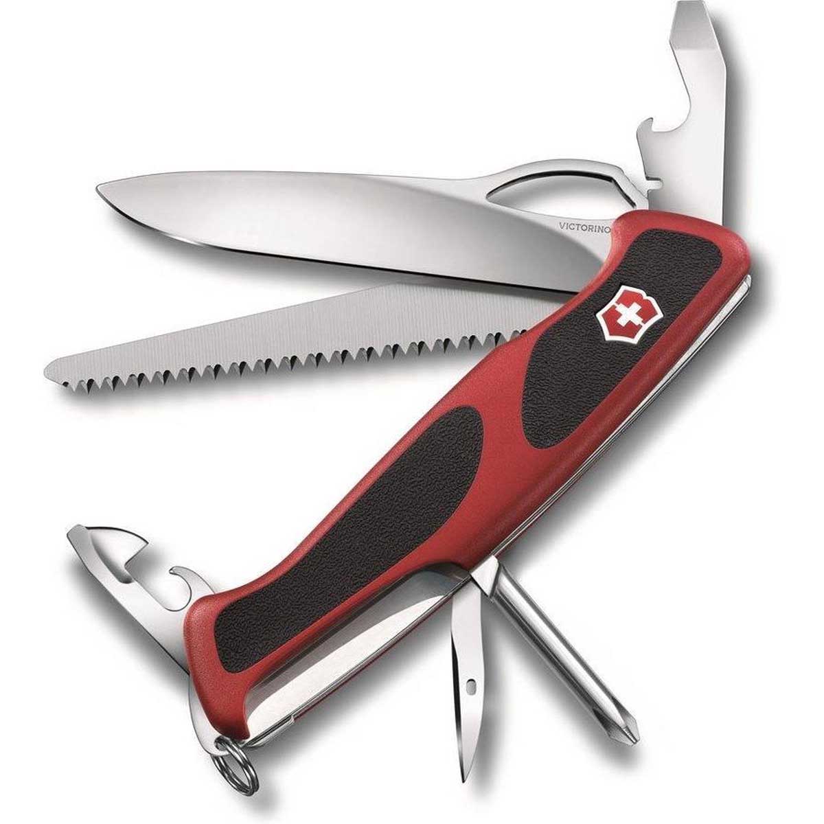 Multiverktyg Victorinox RangerGrip 78 Fickkniv 12 Funktioner Röd Svart