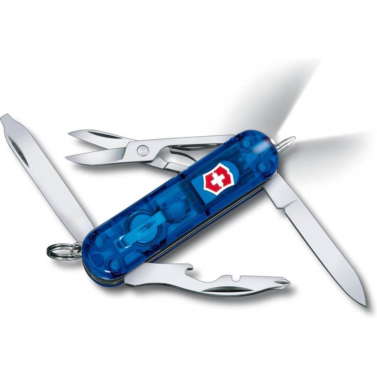 Multiverktyg Victorinox Midnite Manager Fickkniv 10 Funktioner Blå finns hos Aktivcamping