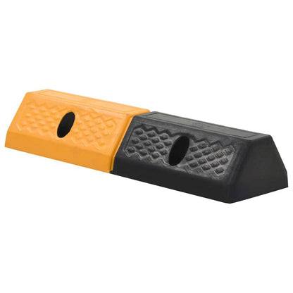 Parkeringsstopp Hjulstopp 2-pack i hållbar gummi
