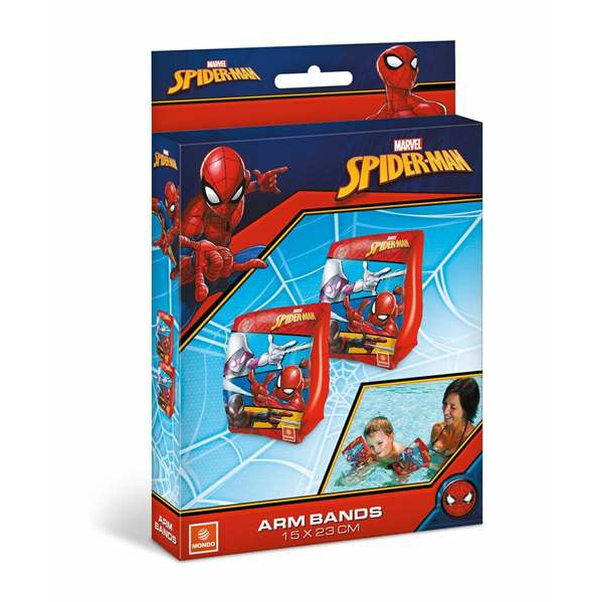 Ärmar Spider-Man 25 x 15 cm Ärmar - finns hos Aktivcamping