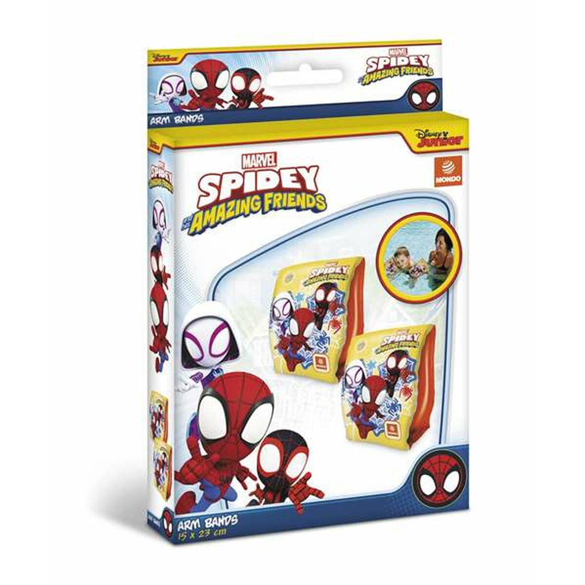 Ärmar Spidey 25 x 15 cm - finns hos Aktivcamping