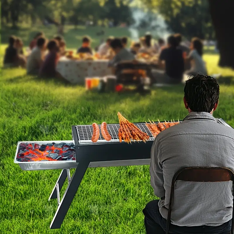Hopfällbar Grill Campingkök för BBQ och Camping finns hos Aktivcamping