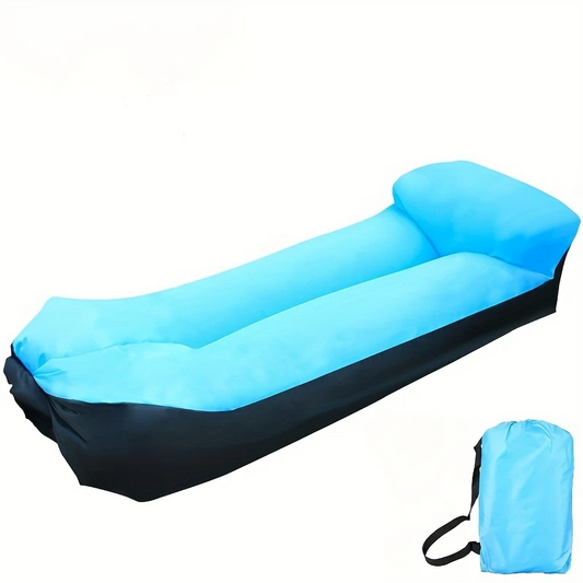 Inflatable Outdoor Sofa with Pillow for Camping-0
