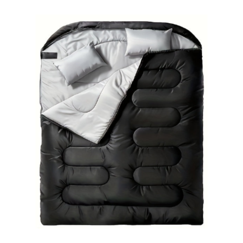 Dubbel Sovsäck för Camping och Vandring 220x150 cm