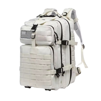 Waterproof Hiking Backpack Outdoor Backpack White 50L