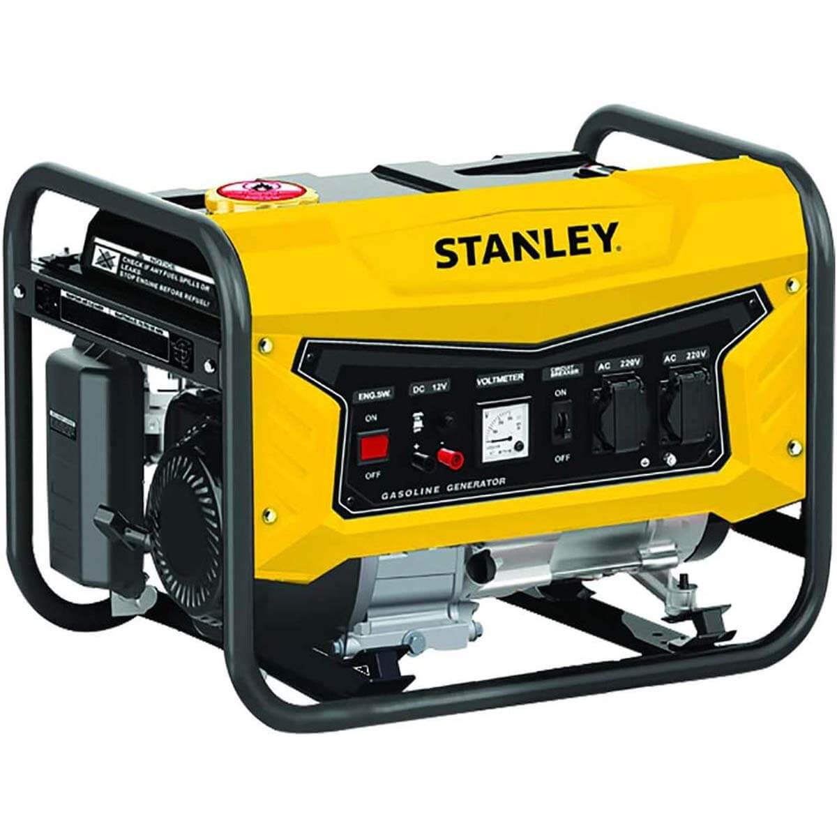 Elverk Stanley SG 2400B bensingenerator 2,3 kW professionell kraftstation finns hos Aktivcamping