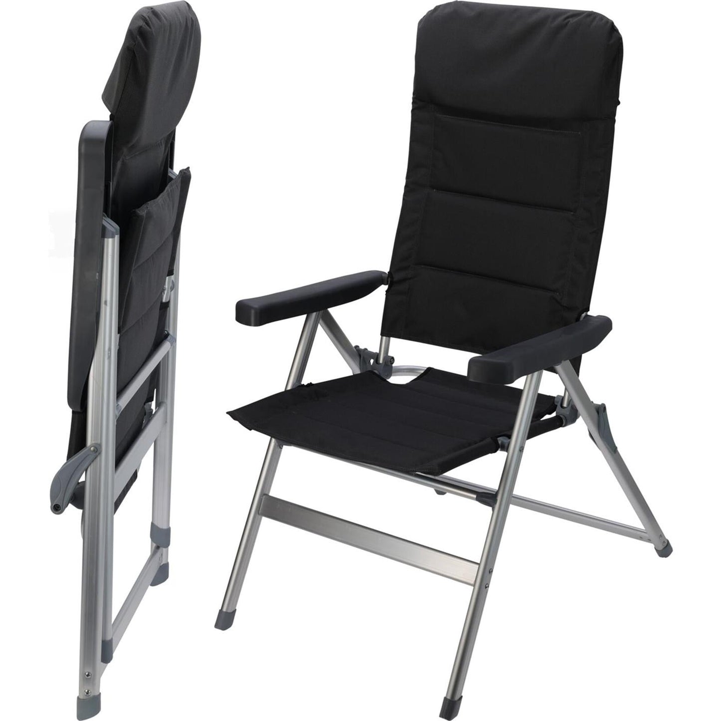 Campingstol Redcliffs Aluminium 6 Lägen Lätt & Justerbar