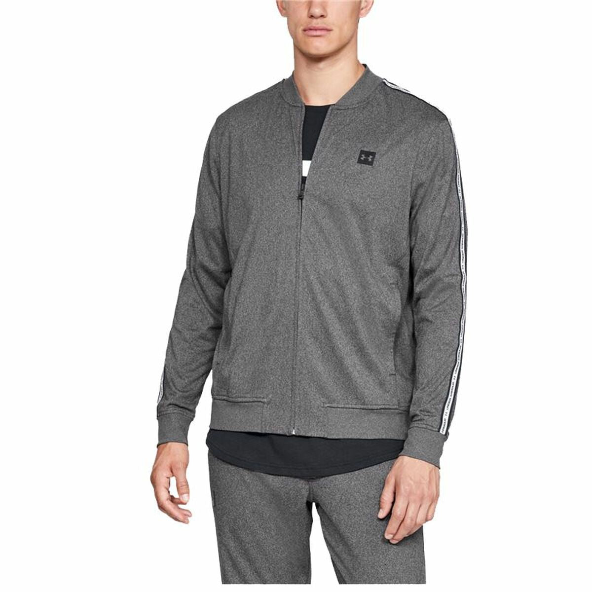 Men's Training Jacket Under Armour Tricot Track Dark Grey