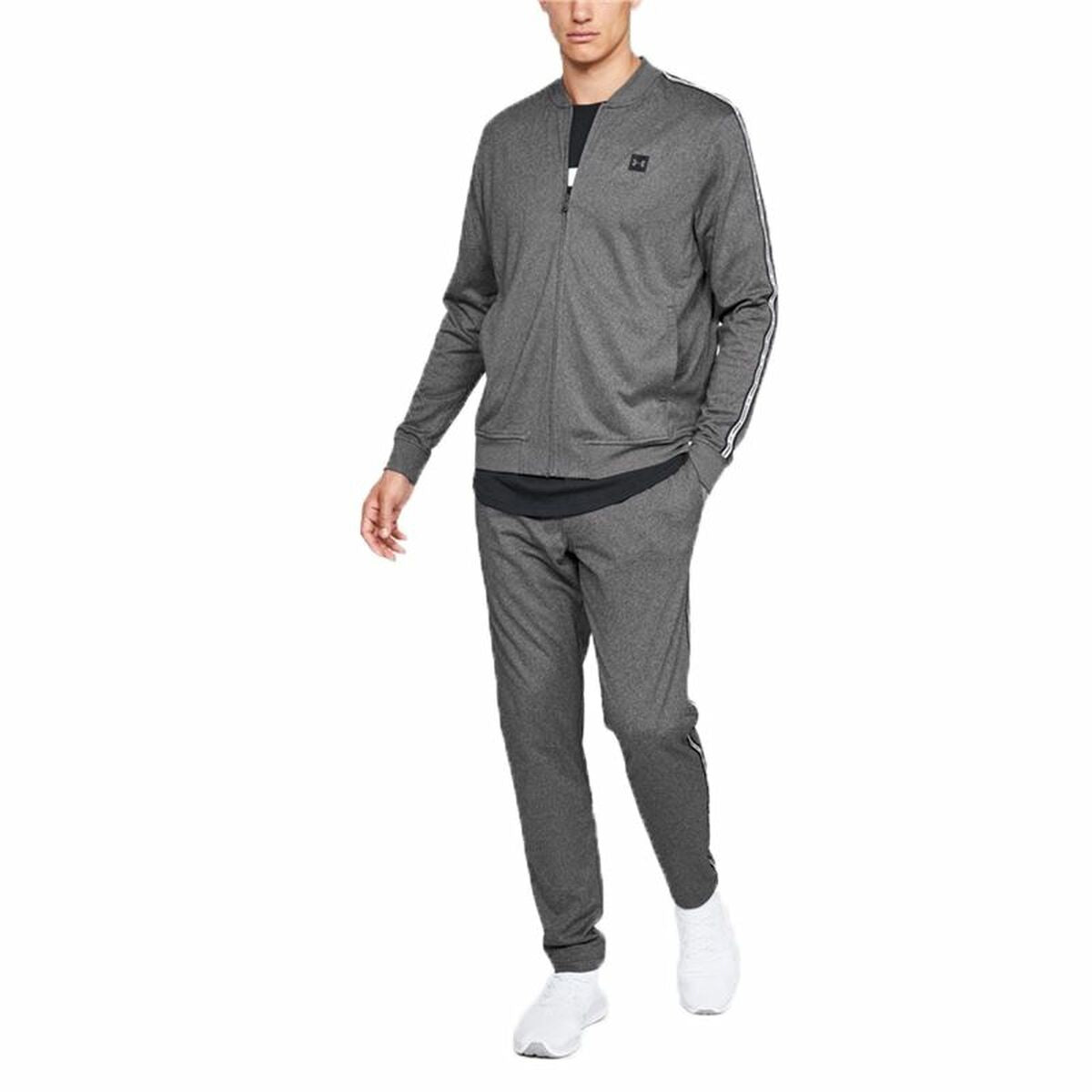 Men's Training Jacket Under Armour Tricot Track Dark Grey