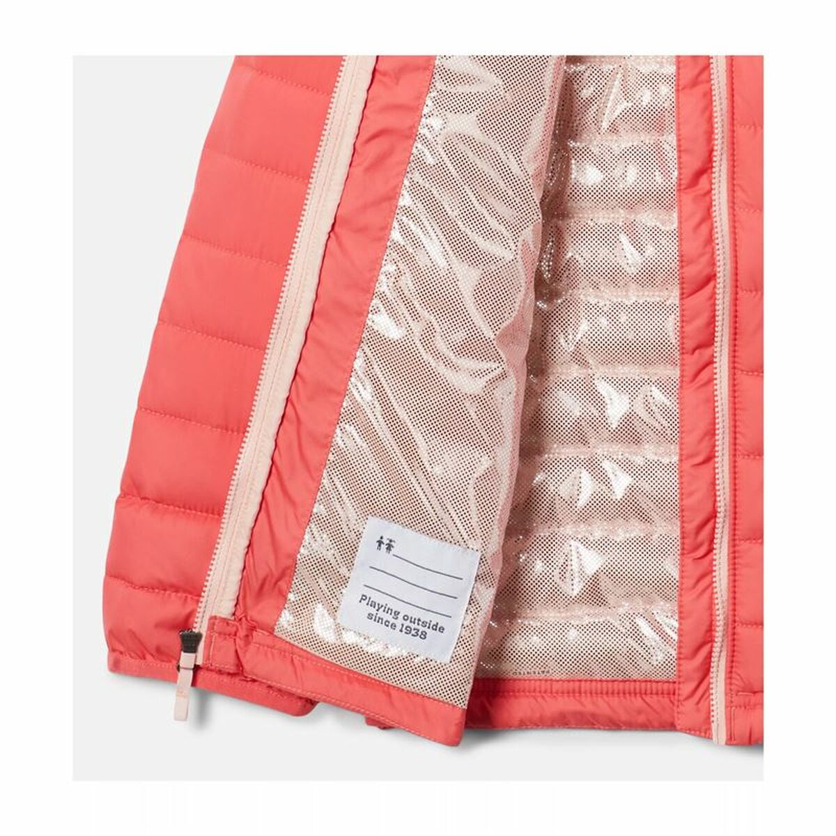 Sports Jacket, Kids Columbia Powder Lite™ Salmon