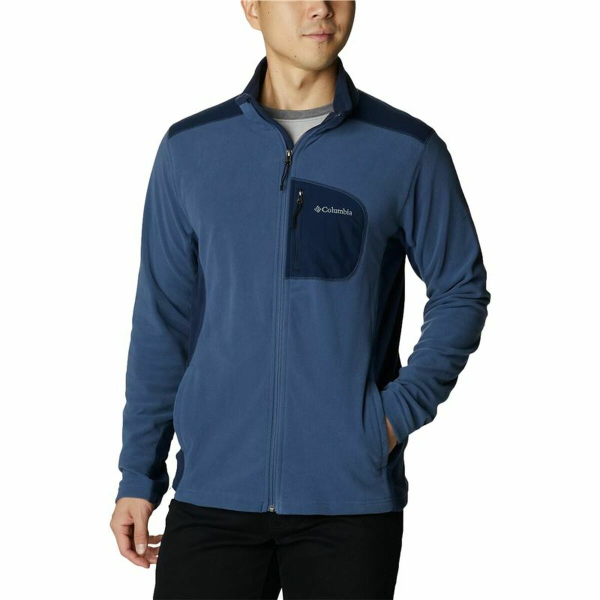 Columbia Klamath Range Men's Training Jacket Blue