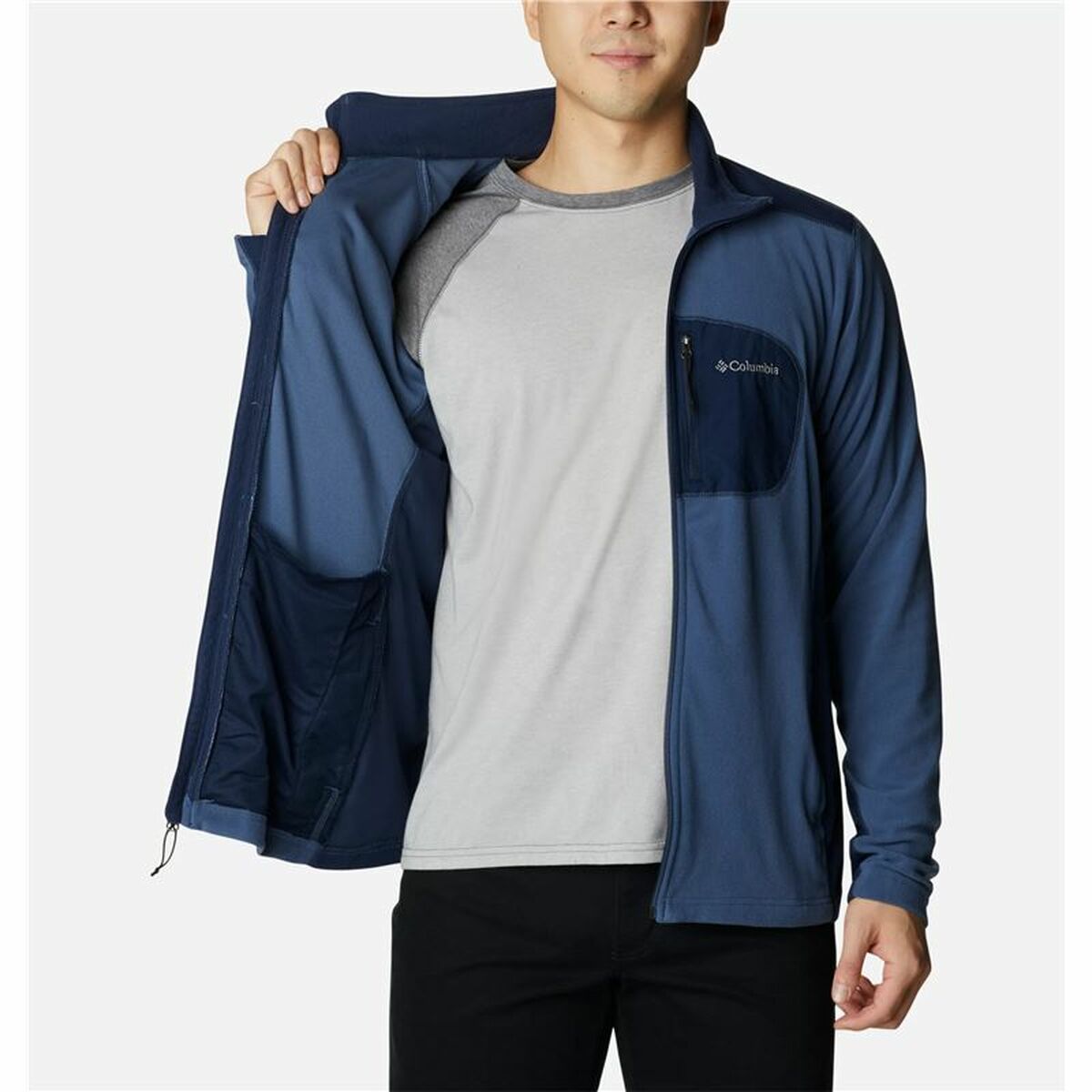 Columbia Klamath Range Men's Training Jacket Blue