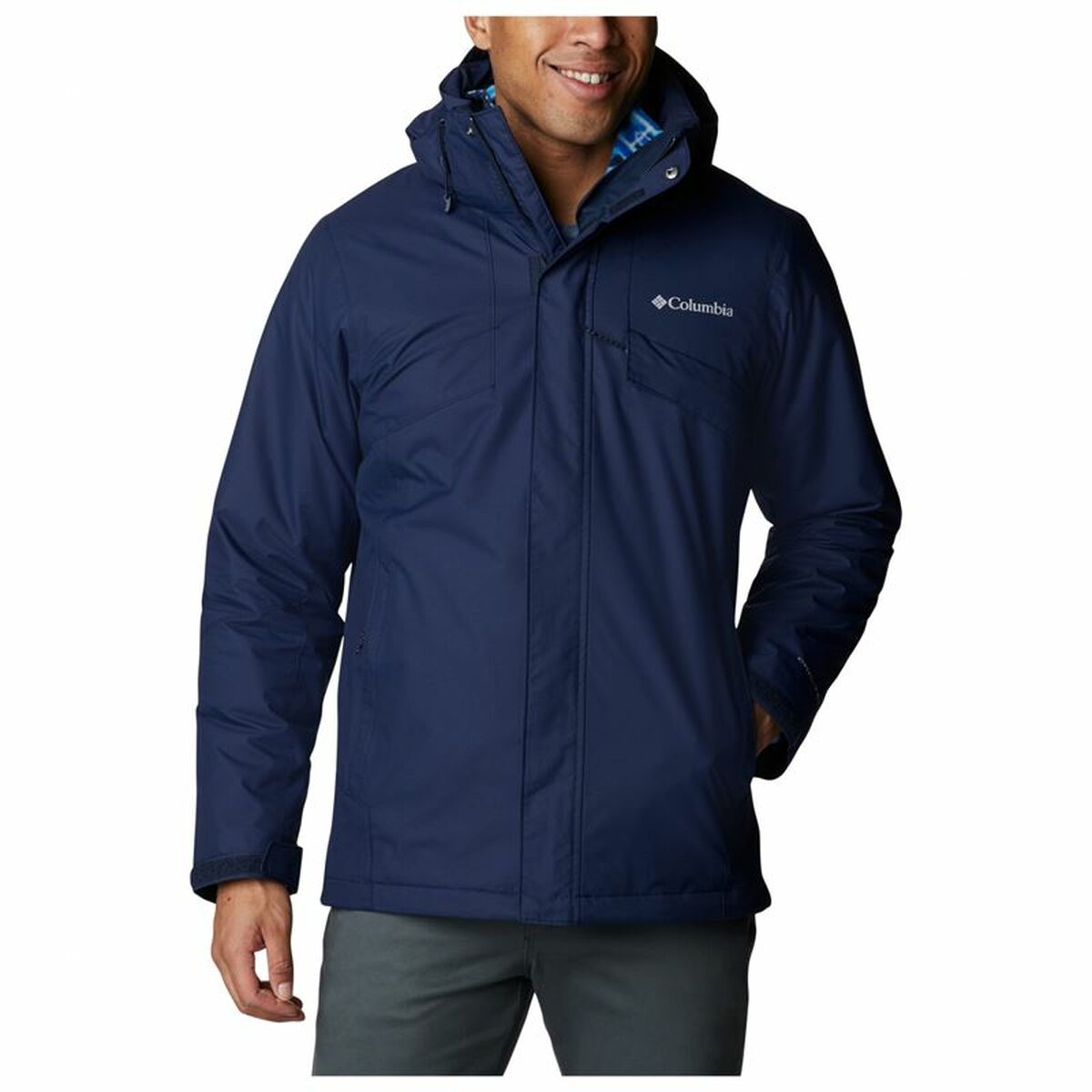 Columbia Bugaboo II Men's Training Jacket Dark Blue