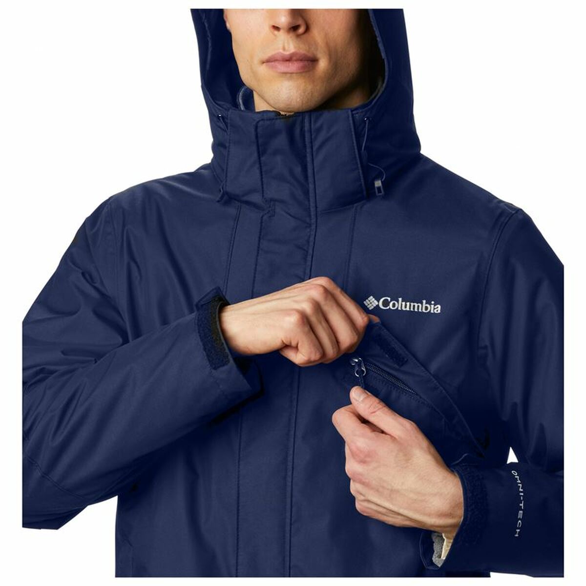 Columbia Bugaboo II Men's Training Jacket Dark Blue