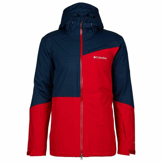 Men's Columbia Iceberg Point Training Jacket Red Blue