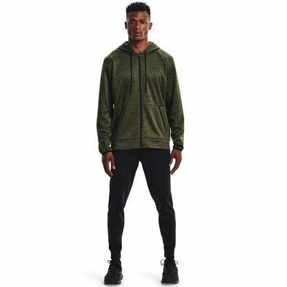 Men's Training Jacket Under Armour Fleece FZ Olive