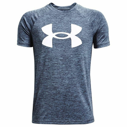 Under Armour Tech Twist SS Short Sleeve T-Shirt Kids Blue