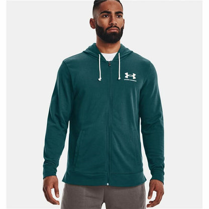 Men's Training Jacket Under Armour Rival Terry Green