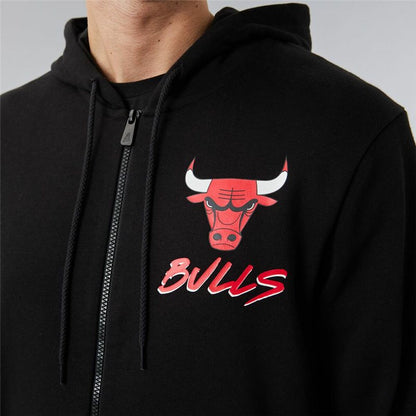 New Era Chicago Bulls Men's Training Jacket Black