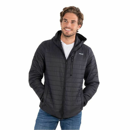 Hurley Balsam Quilted Packable Men's Training Jacket Black