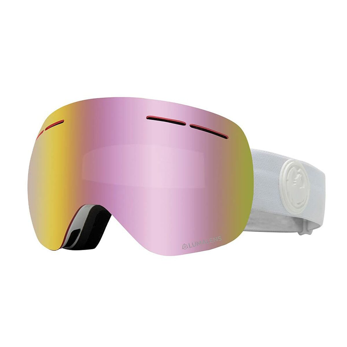 Ski Goggles Snowboard Dragon Alliance X1s White Pink