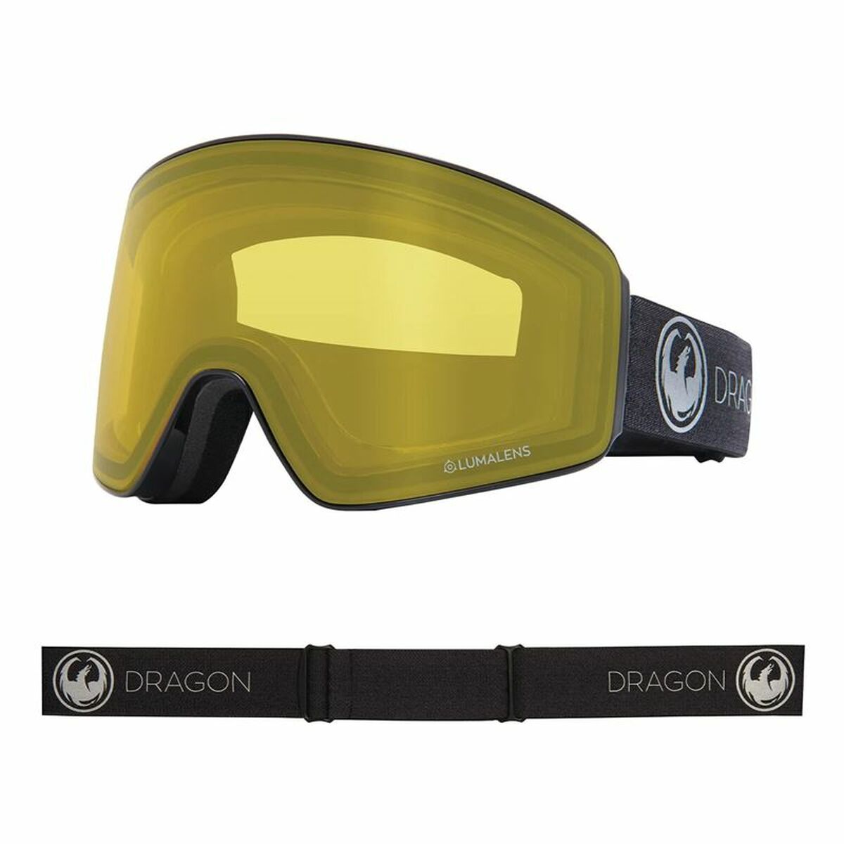 Ski goggles Snowboard Dragon Alliance Pxv2 Black Multicolour