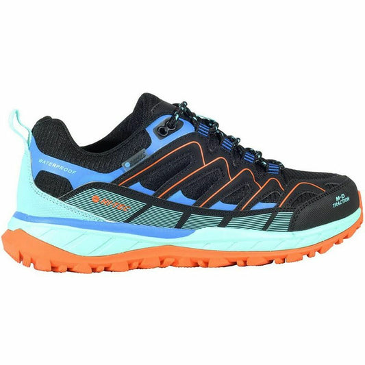 Sneakers, Women's Hi-Tec Lander Low Mountain Blue Black